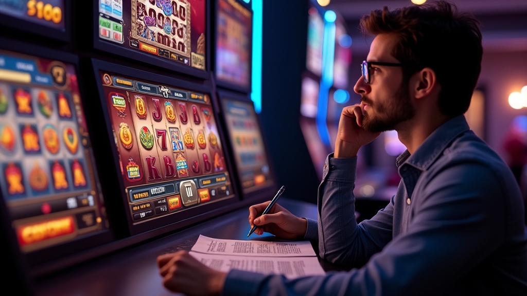 Spieler testet die Slot-Demo und beobachtet Bonusfunktionen