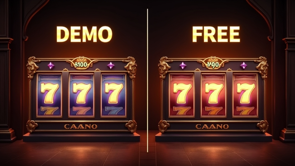 Vergleich zwischen Demo- und Free-Play-Zugang am Slot