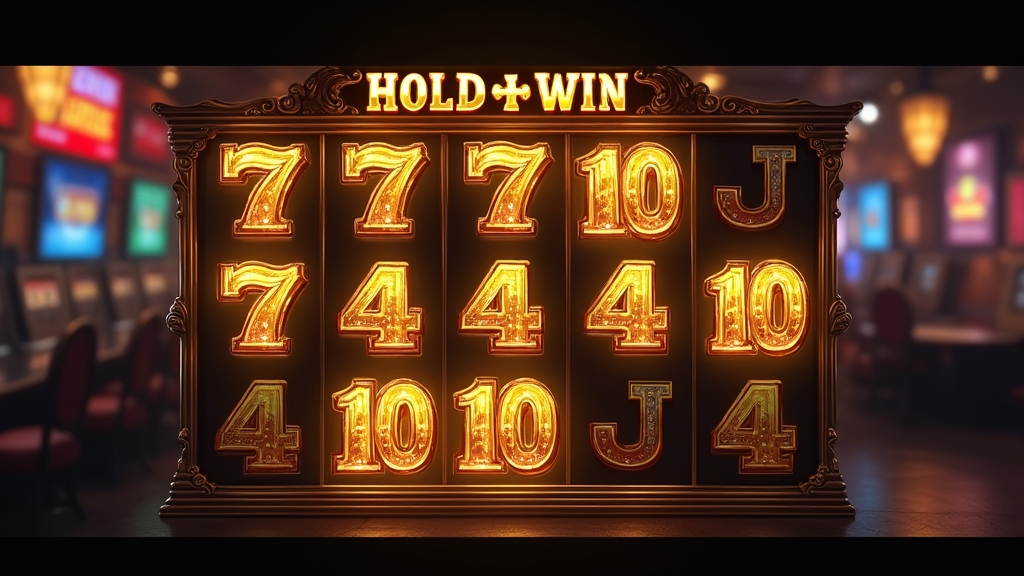 Hold-and-Win-Bonus mit fixierten Symbolen und Respin-Anzeige